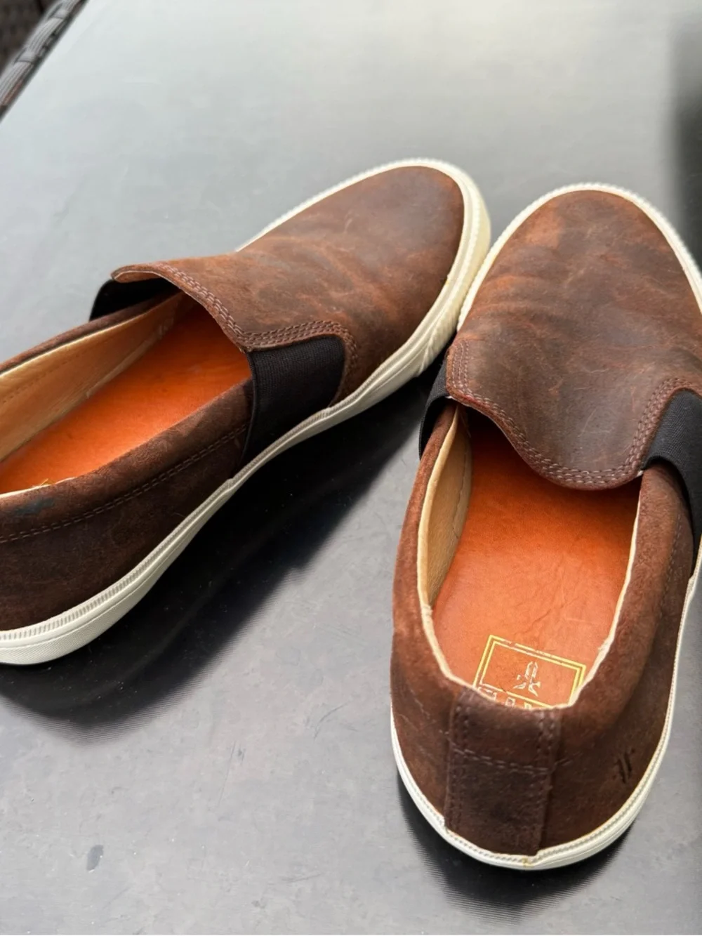 Frye Men’s Miller Slip On Leather Shoes Loafers Size 8.5